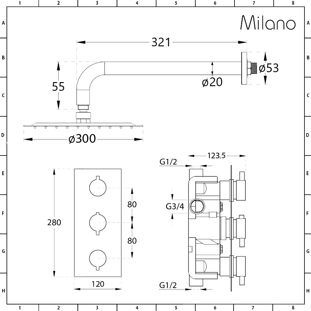 product dimensions