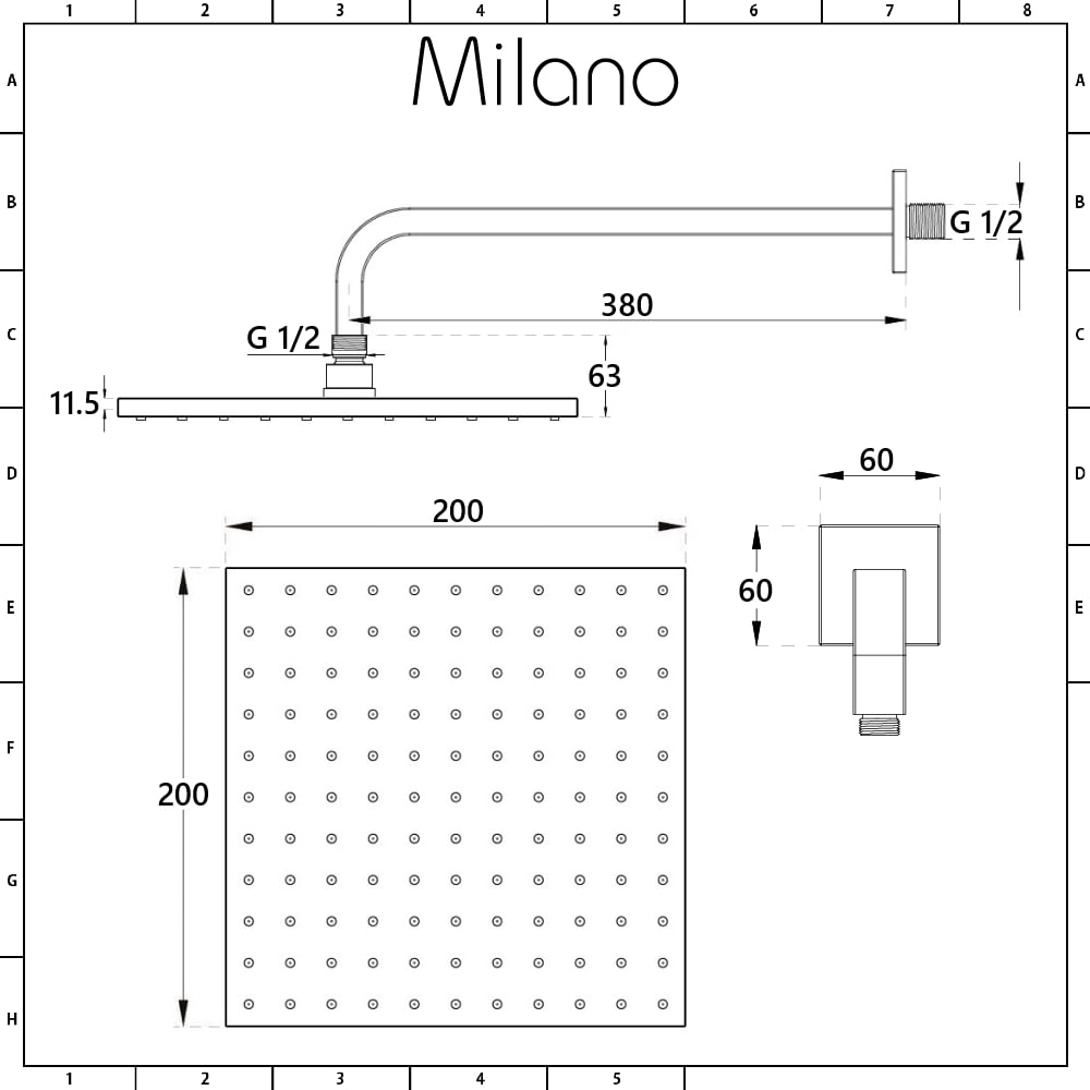 product dimensions