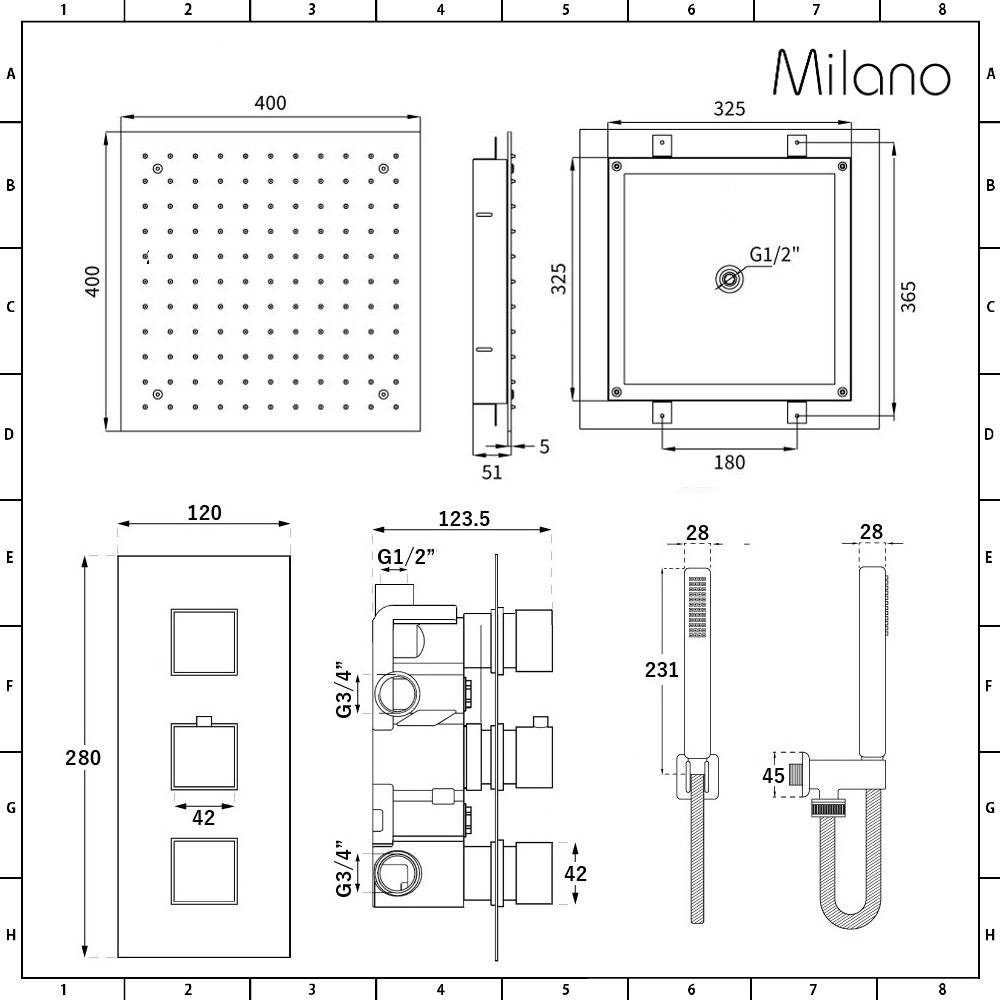 product dimensions