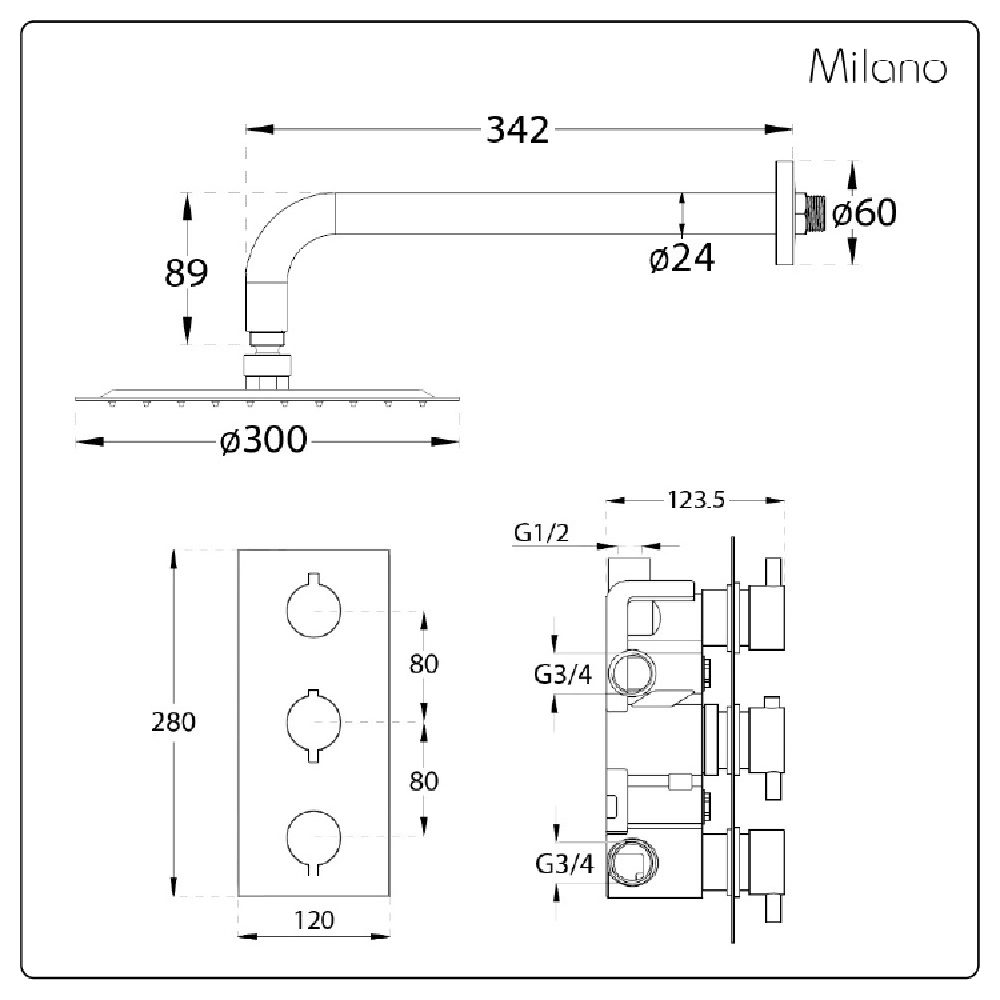 product dimensions