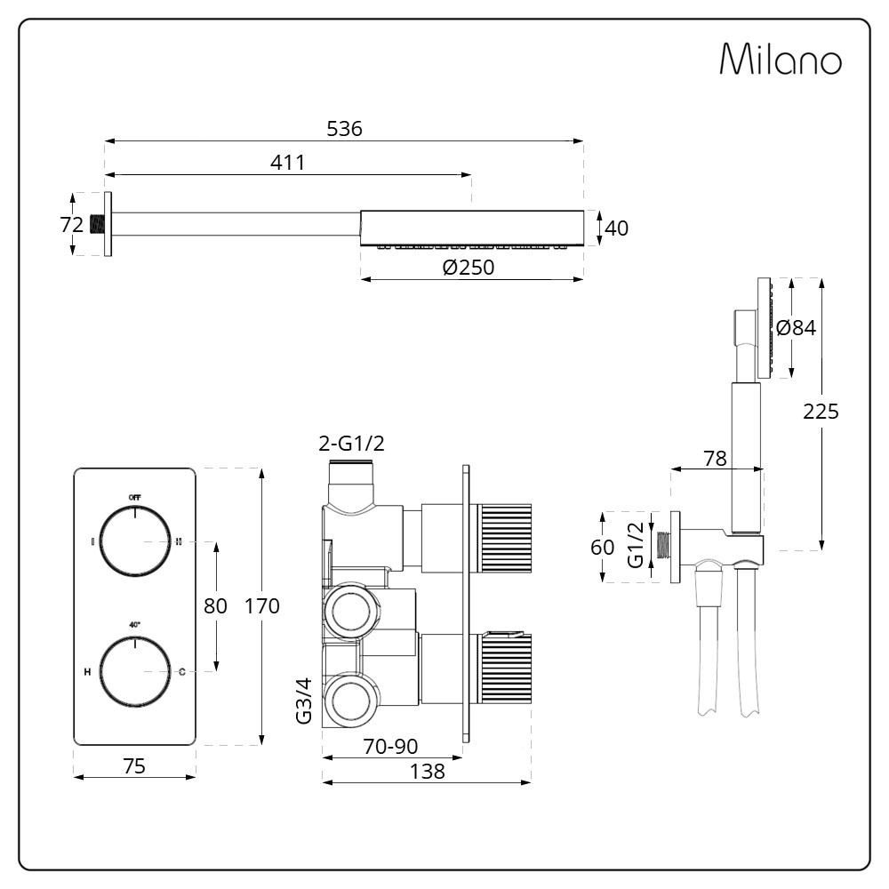 product dimensions