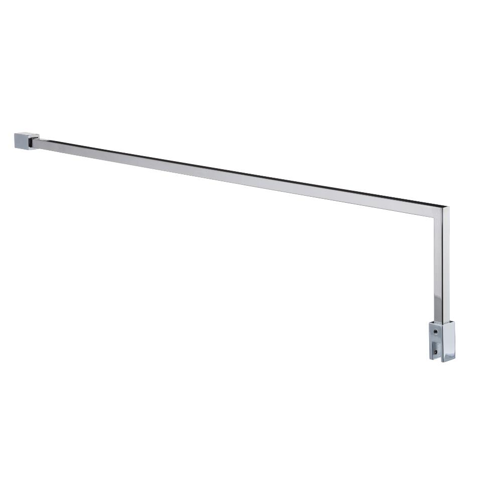 Milano Portland Square L Fixed 1000mm Wet Room Screen Support Arm
