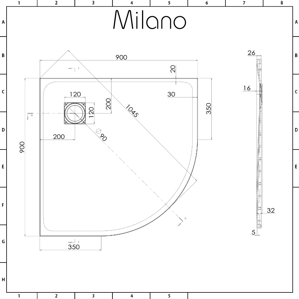 product dimensions