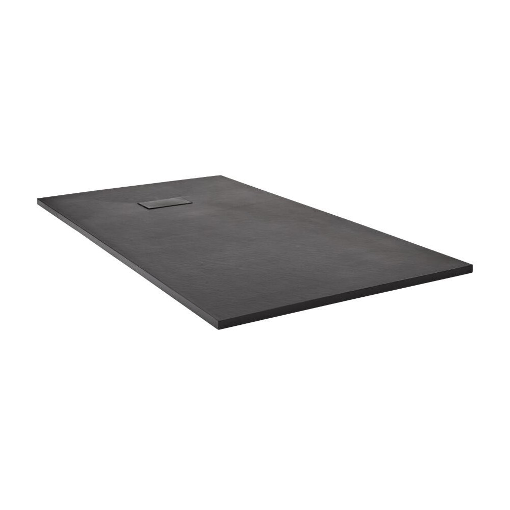 Milano Slate Effect Rectangular Shower Tray 1400x900mm