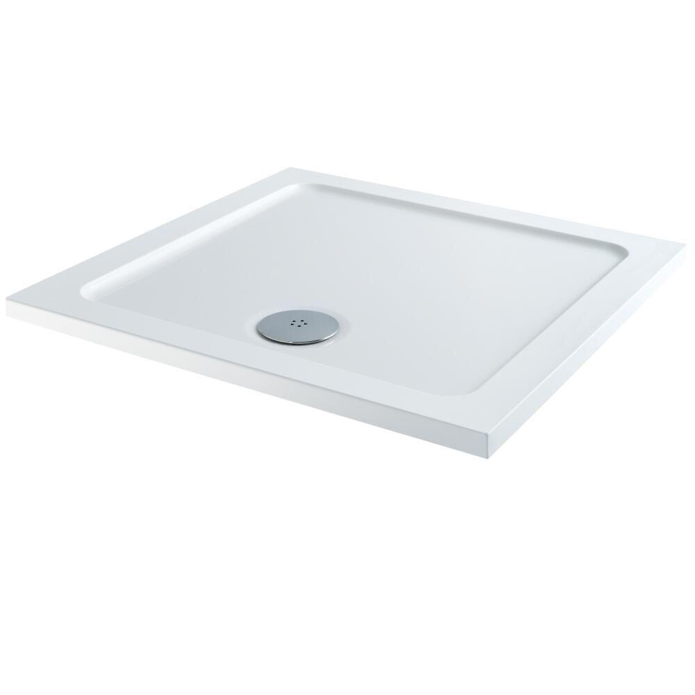 Milano Low Profile Square Shower Tray - Various Sizes Available