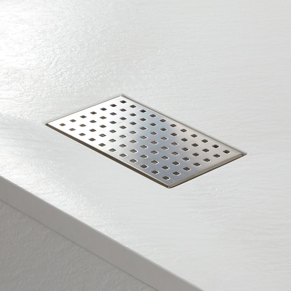 Milano Stainless Steel Shower Tray Drain Cover