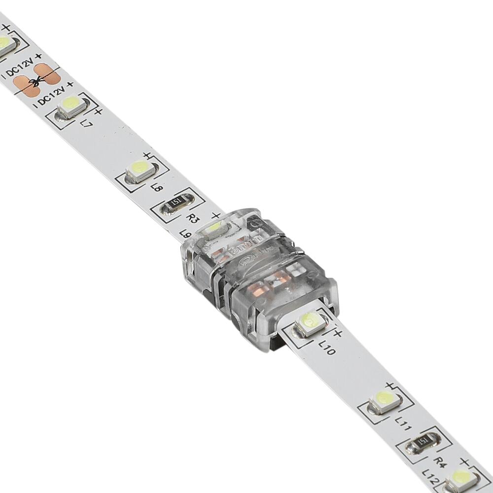 Biard LED Strip Connector for 3528 8mm IP20 Single Colour - 2 Pin