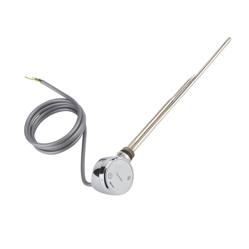 Terma Moa Blue - 600W Chrome Thermostatic Bluetooth Equipped Heating Element