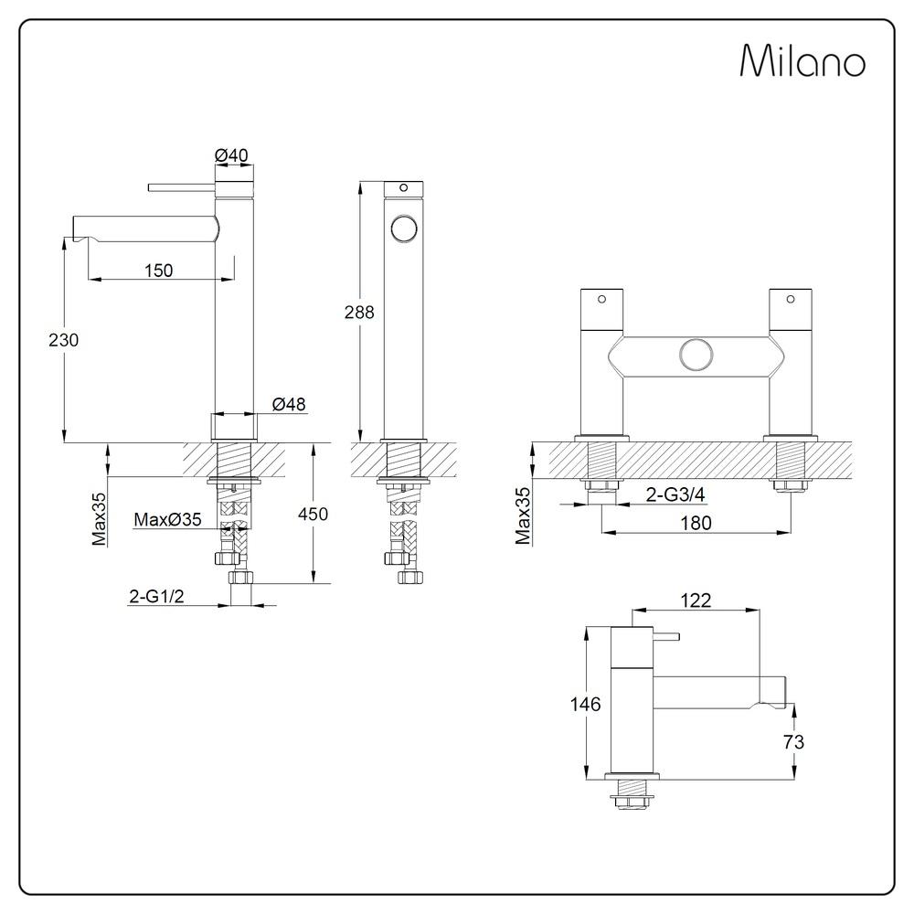 product dimensions