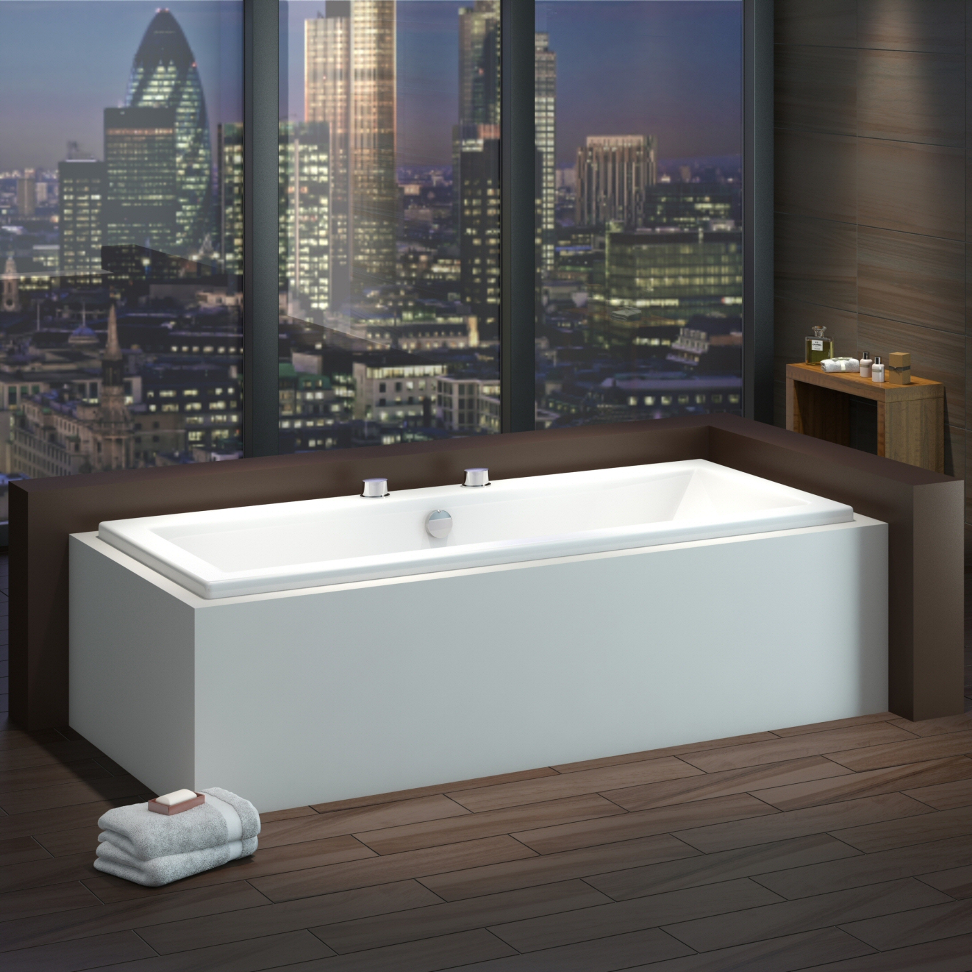 Milano Channel Double Ended Bath - Choice of Sizes