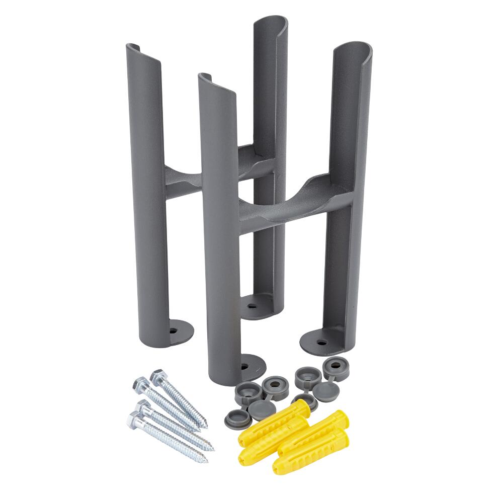 Milano Windsor - Anthracite Floor-Mounting Feet for Traditional 3 Column Windsor Radiators