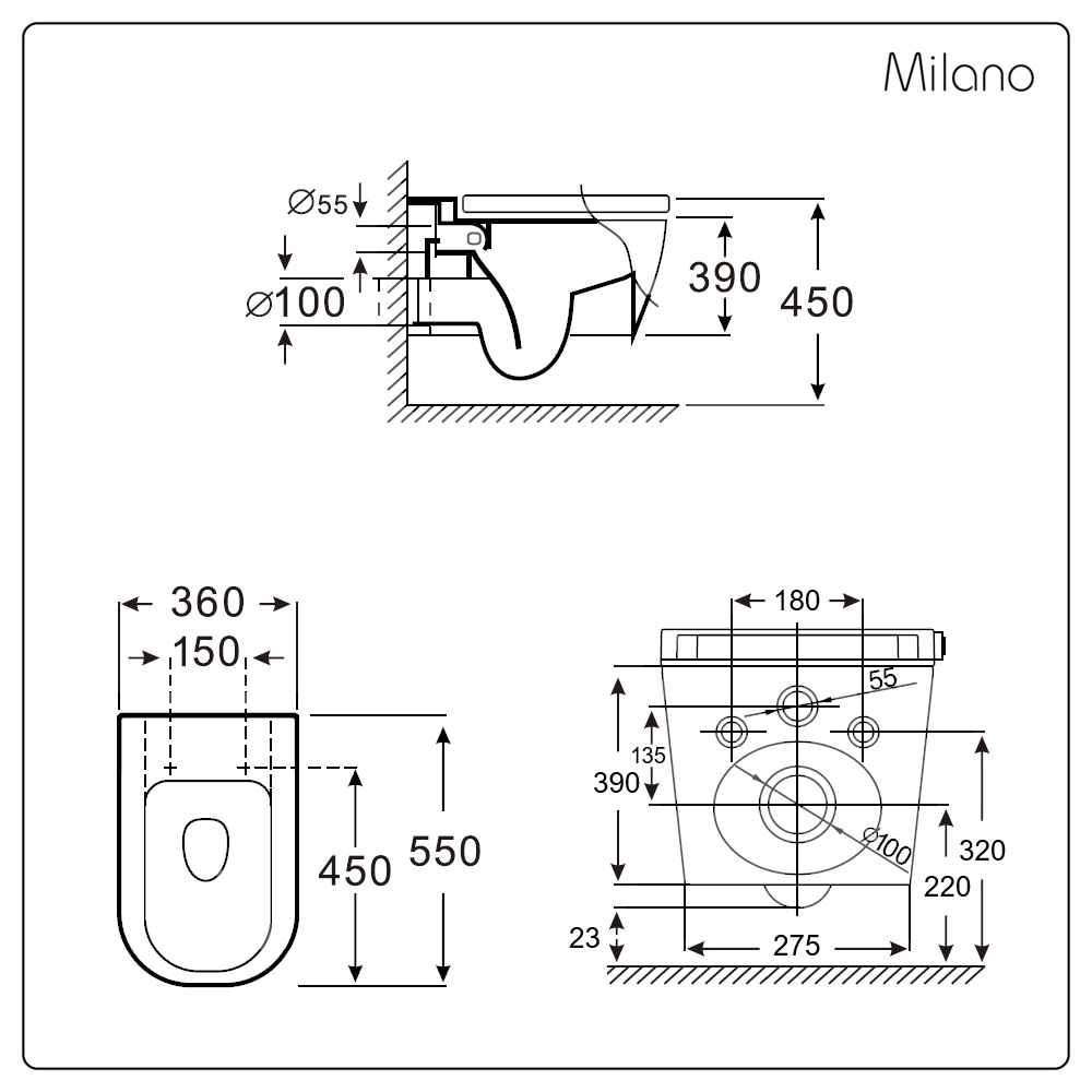 product dimensions