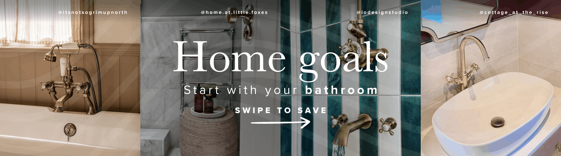Home goals | Start with your bathroom 