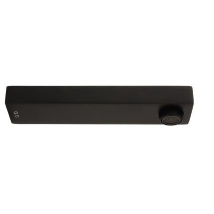 Milano Preto - Modern Wall Mounted Basin or Bath Spout - Black