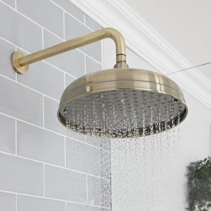 Milano Clarus - Wall Mounted Shower Arm - Brushed Gold
