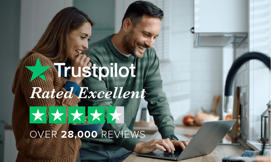 BestHeating 5-star rating graphic showcasing customer satisfaction and trust